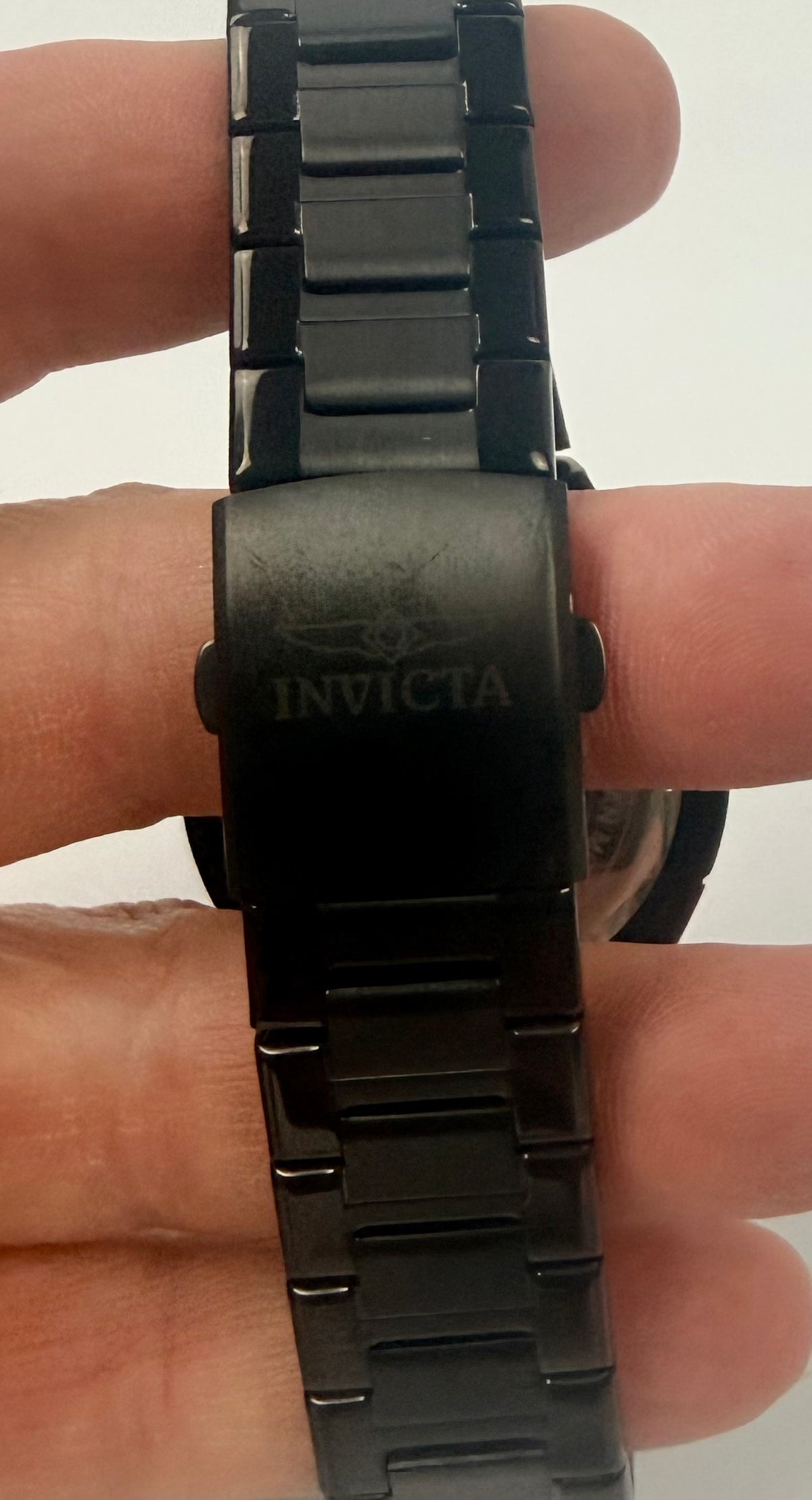Invicta 79009 S1 Rally Syncor 44mm Black Dial Stainless Steel Silicone Watch