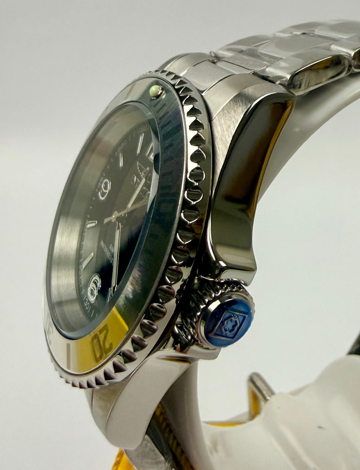 69479 Invicta Specialty Rowan Black Dial Stainless Steel 40mm Watch 30m WR