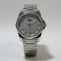 Silver I
Invicta Speedway 42mm Mens Watch  with a textured face on a white background