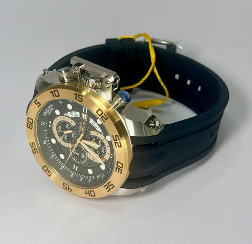 19253 Invicta I Force 51mm Stainless Steel Black Dial Chronograph Watch