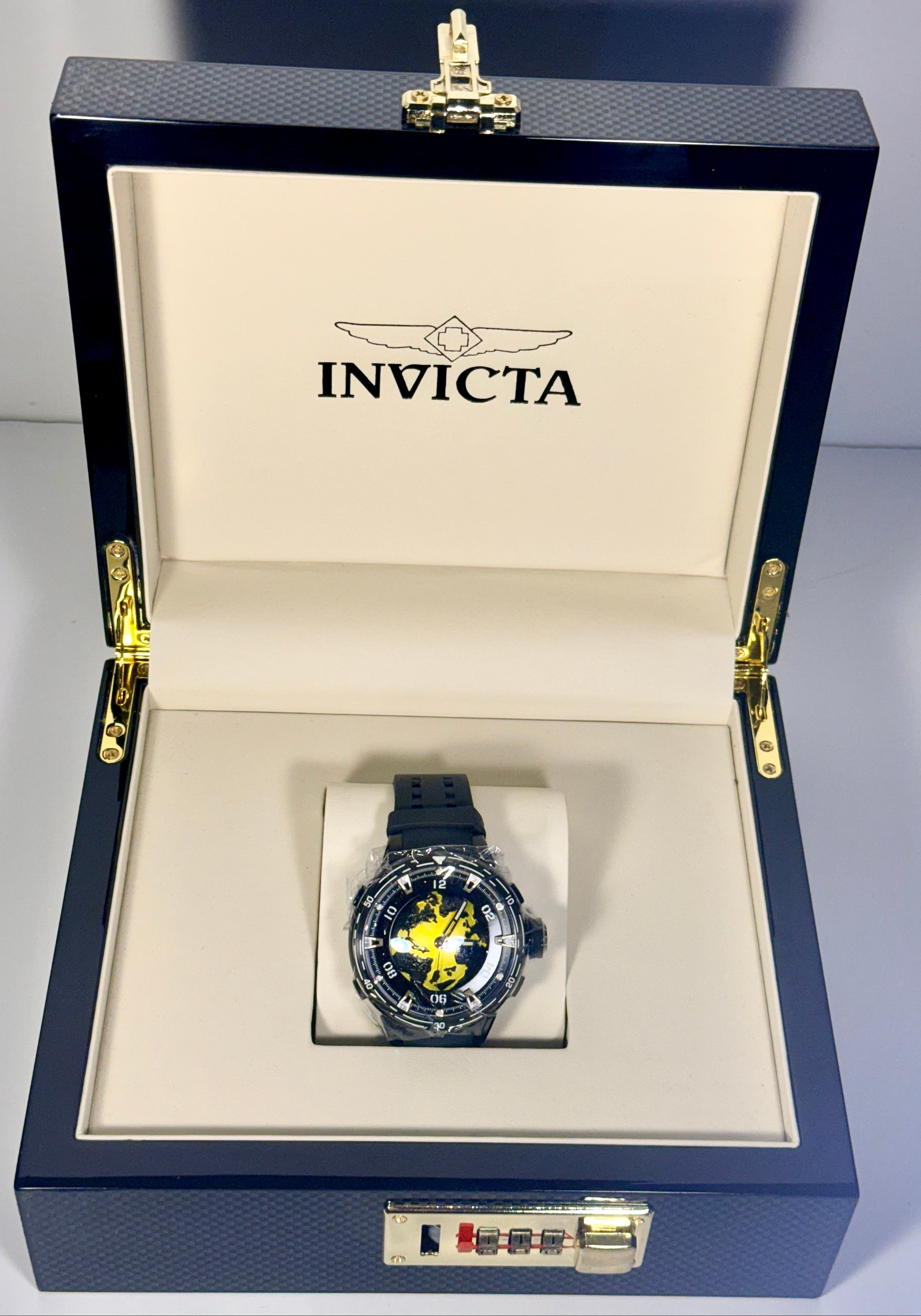 Invicta Objet D Art Aphelior Automatic Men's Watch - 40.2mm. Black with Interchangeable Strap (70115)