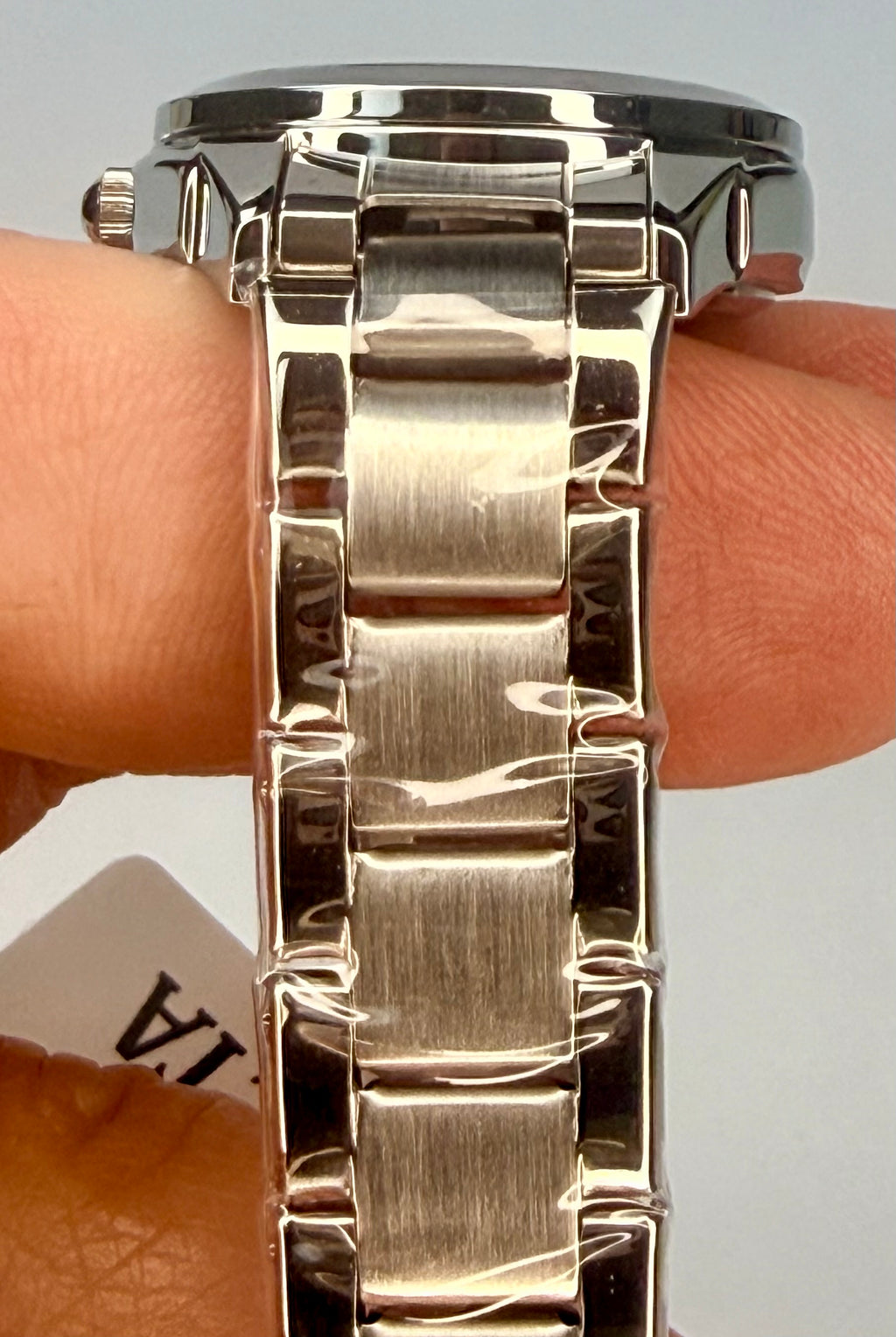 070245 Women's Celestial 24mm Pink Dial Stainless Steel Bracelet Timepiece