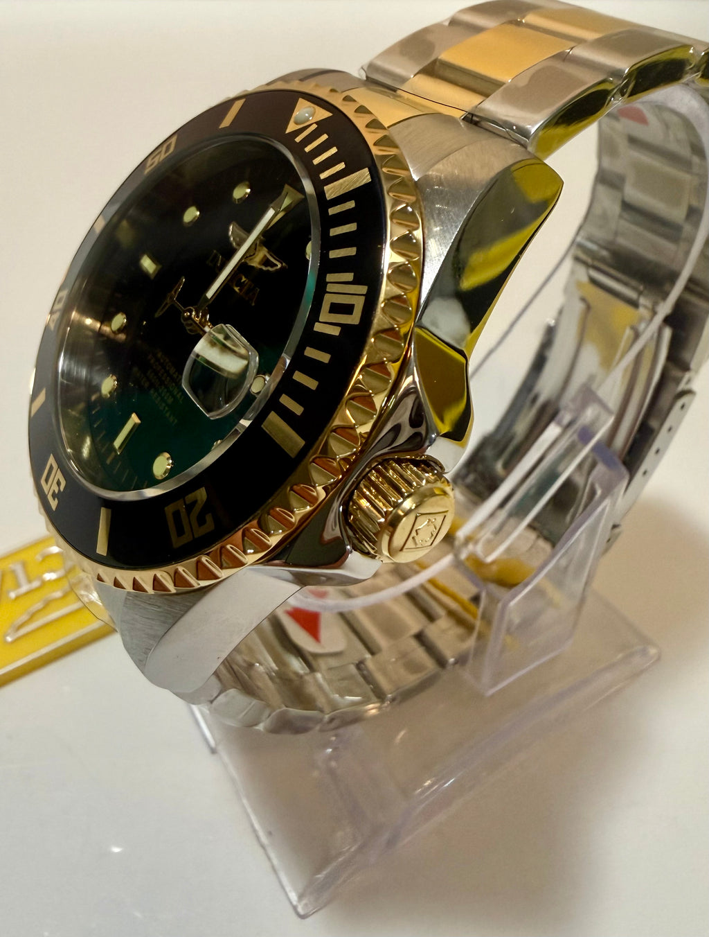 Invicta Pro Diver Harbornova Automatic Men's Watch - 44mm, Gold, Steel (36973)