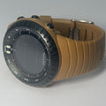ACW1237-003 Digital Mens 53mm Tan Resin Chronograph Sport Watch