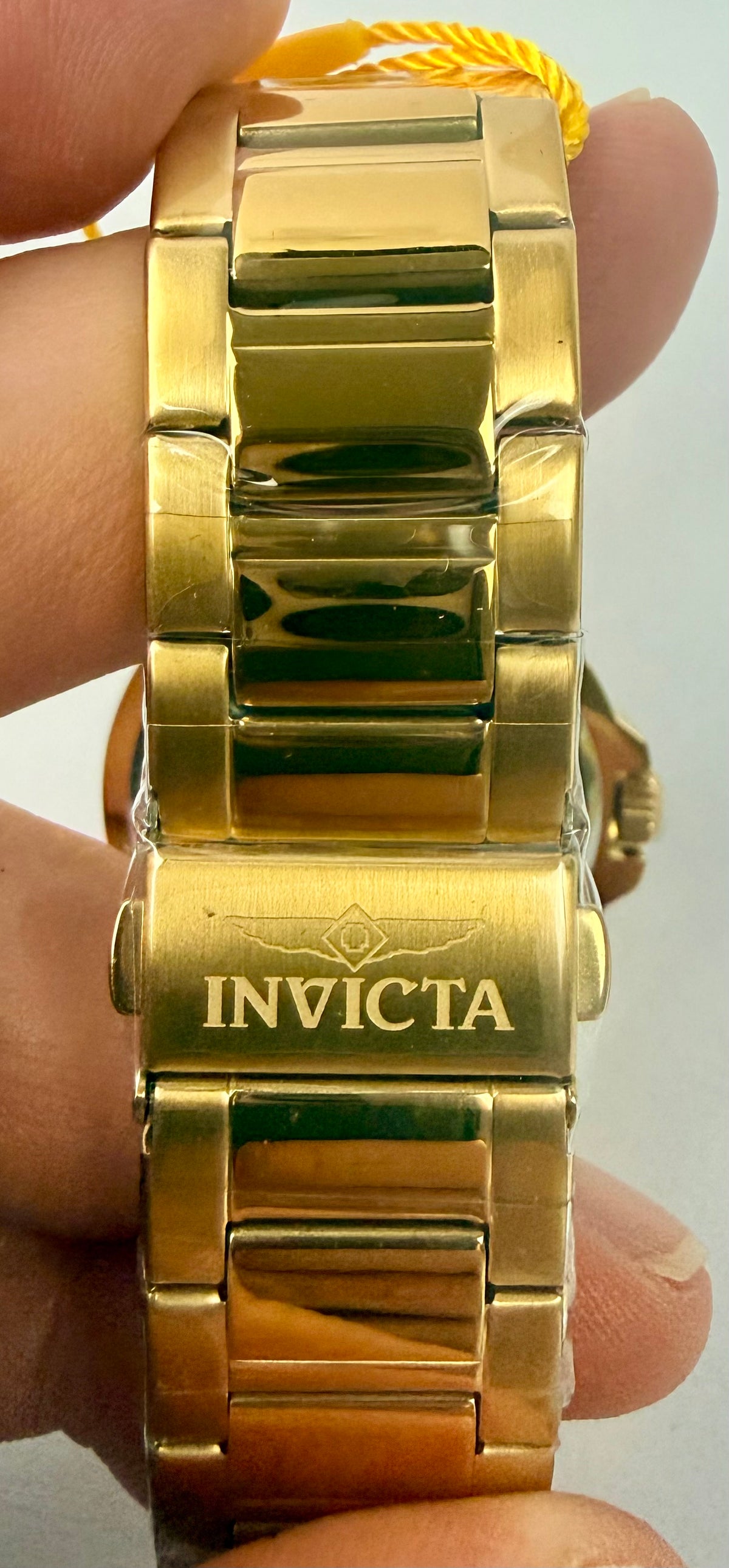 46841 Invicta Speedway Dominus Men's Watch 42mm Gold Band Green Dial Special Case
