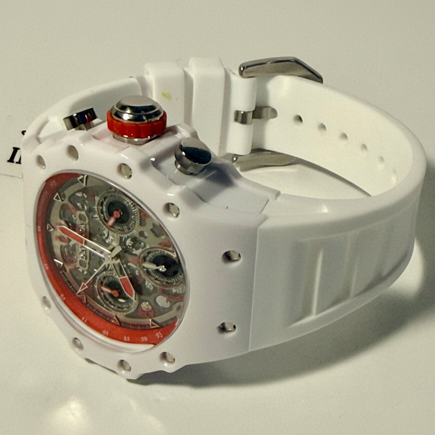 69781 Invicta Racing Lady UNISEX 40.5mm Silicone Chronograph 50m WR Watch