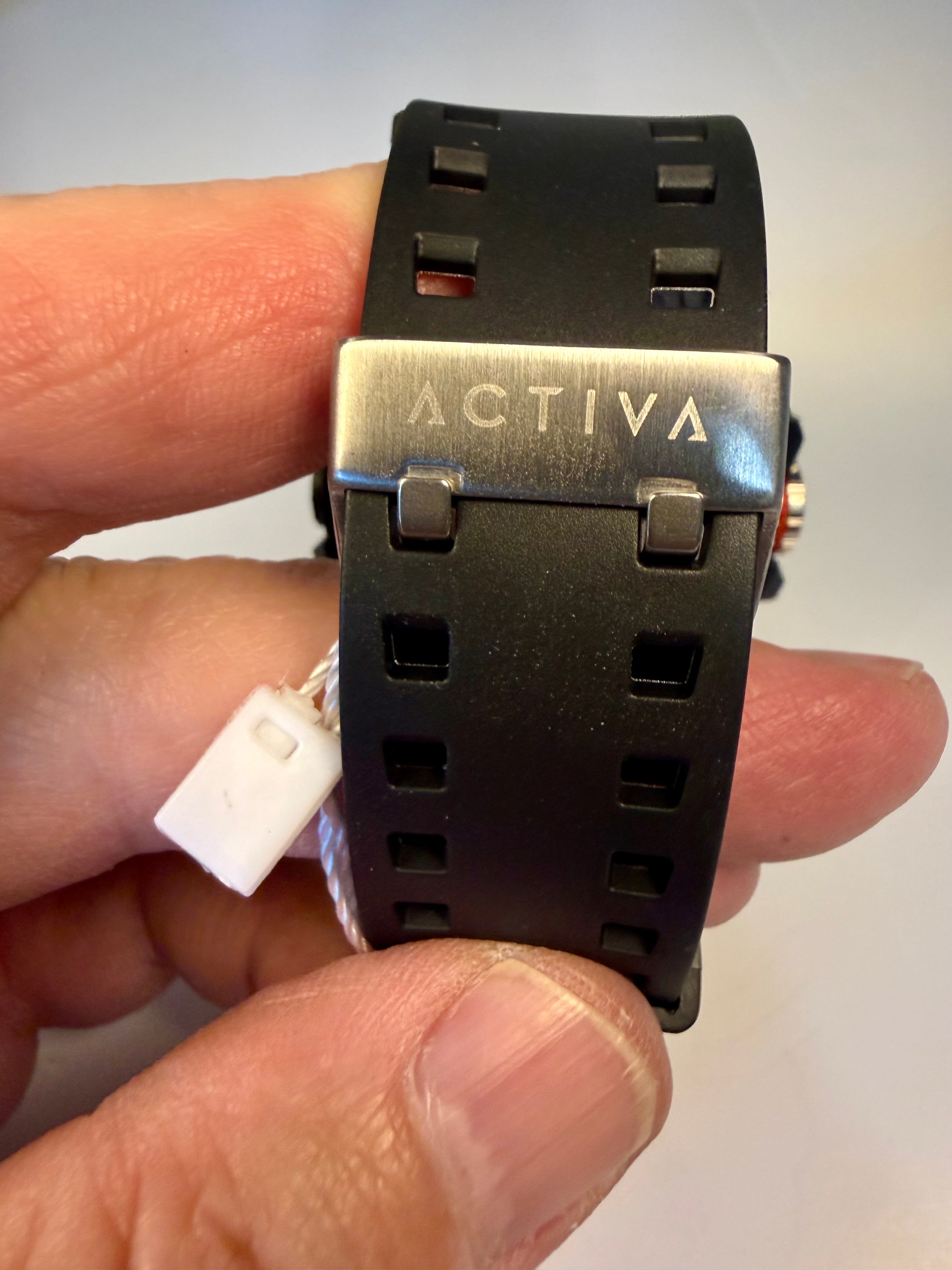 Invicta Activa Vord X with 'Activa' branding held by a hand on a white background