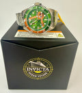 51064 Mens Pro Diver Baseball Dial Steel 43mm Stainless Steel Bracelet Watch