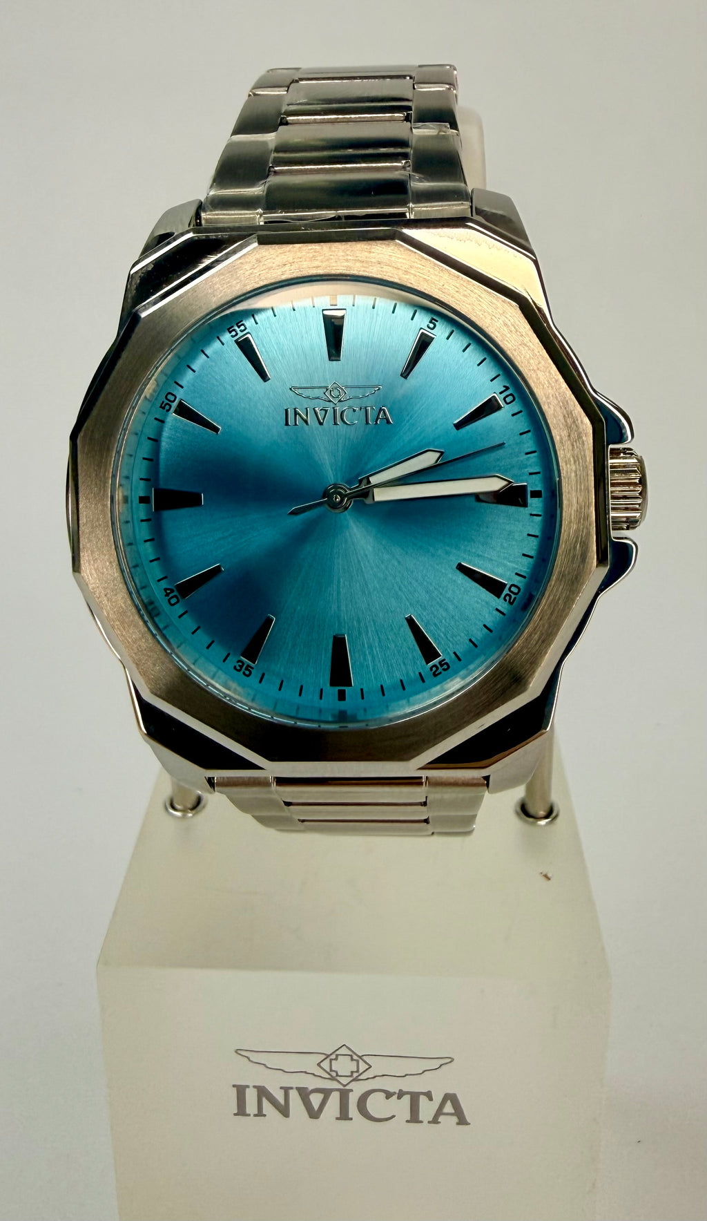 48912 Mens Speedway Dominus Steel Ice Blue Dial 42mm Stainless Steel Bracelet