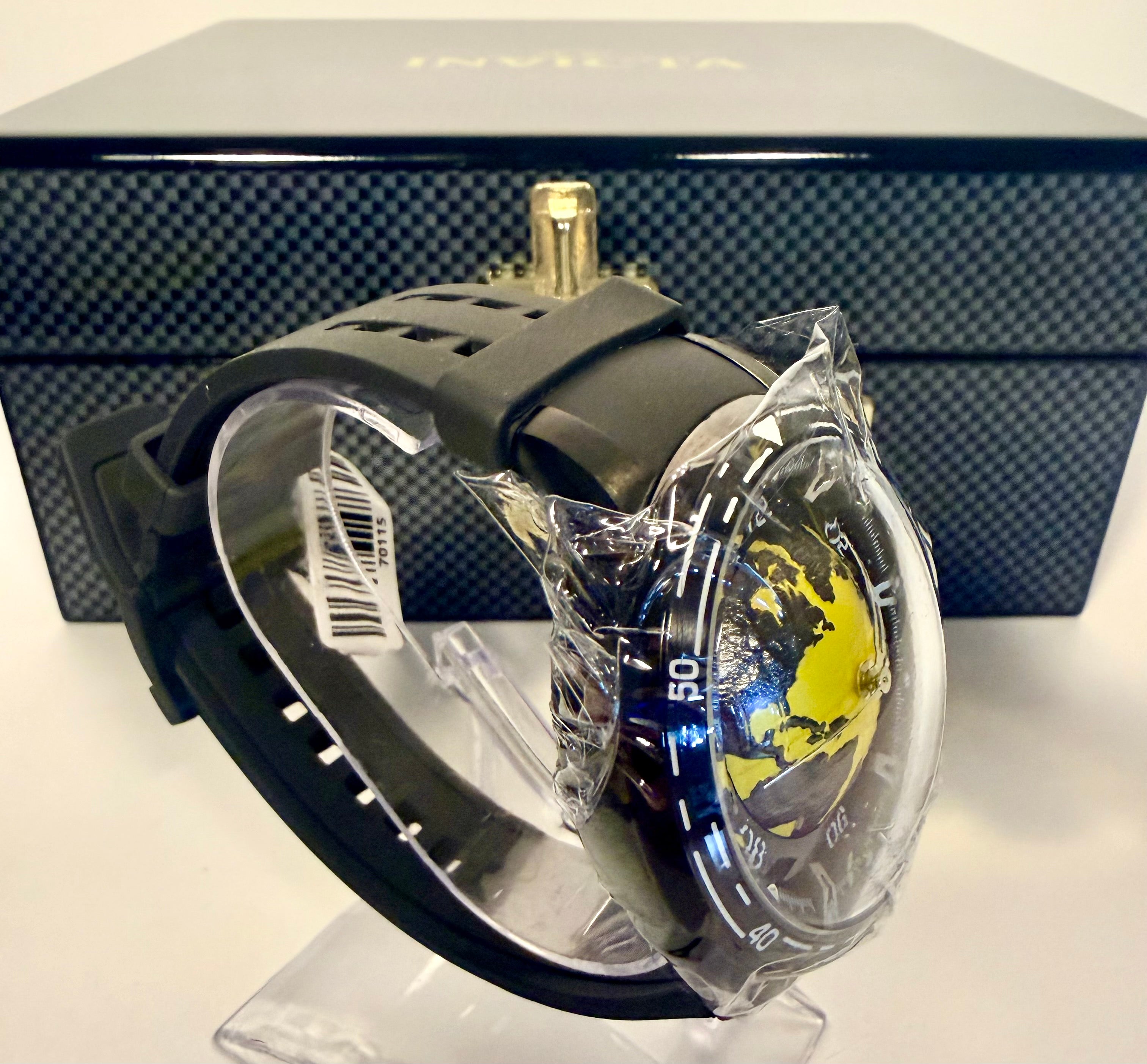 Invicta Objet D Art Aphelior Automatic Men's Watch - 40.2mm. Black with Interchangeable Strap (70115) opposiste side
