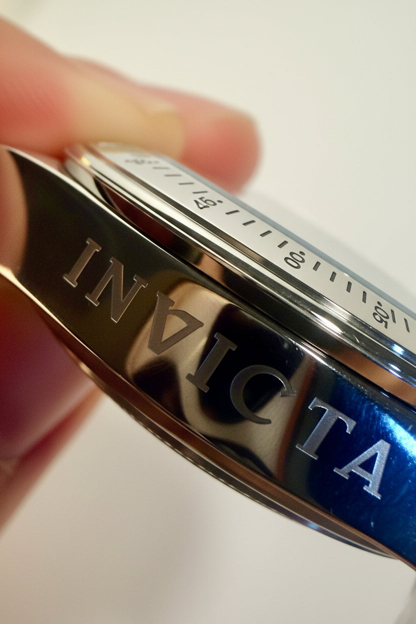 Invicta Speedway Torvane Men's Watch - 39.5mm. Steel (9329) laser etch
