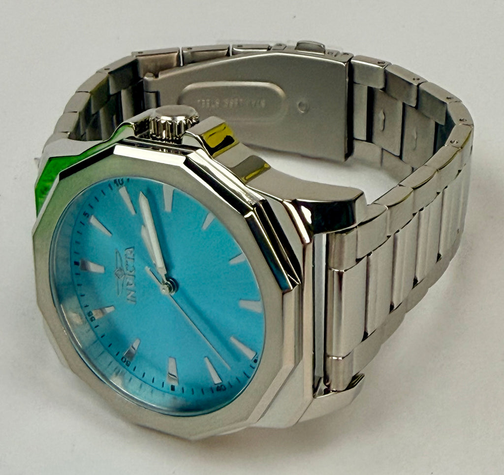 48912 Mens Speedway Dominus Steel Ice Blue Dial 42mm Stainless Steel Bracelet