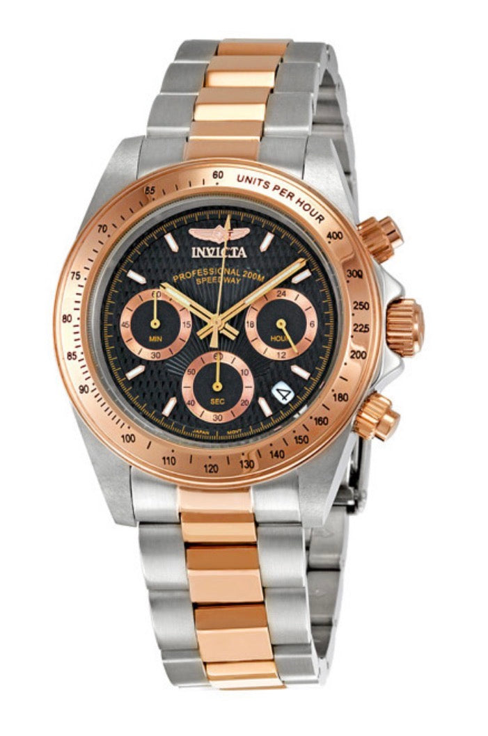 Invicta Speedway Torvane Men's Watch - 39.5mm, Steel, Rose Gold (6932) stock photo