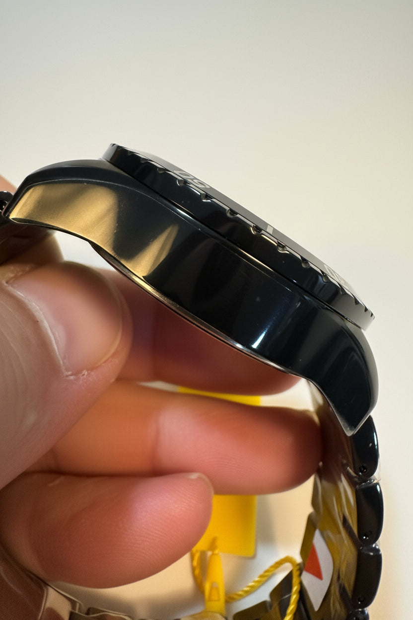 Close-up of a person holding a Invicta Mens Specialty Fortitude 