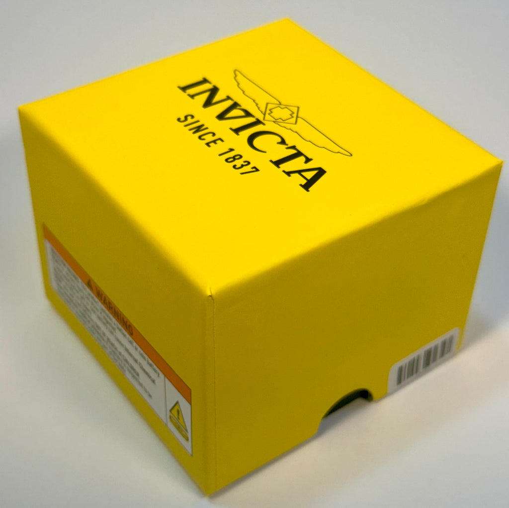 Invicta Speedway Rim Mens Watch Stainless Steel 42mm Case Model 69487 box
