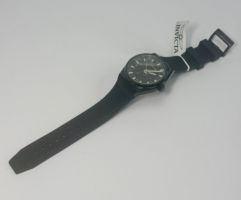 70057 Mens Speedway Rim 46mm Stainless Steel  Watch Mineral Crystal