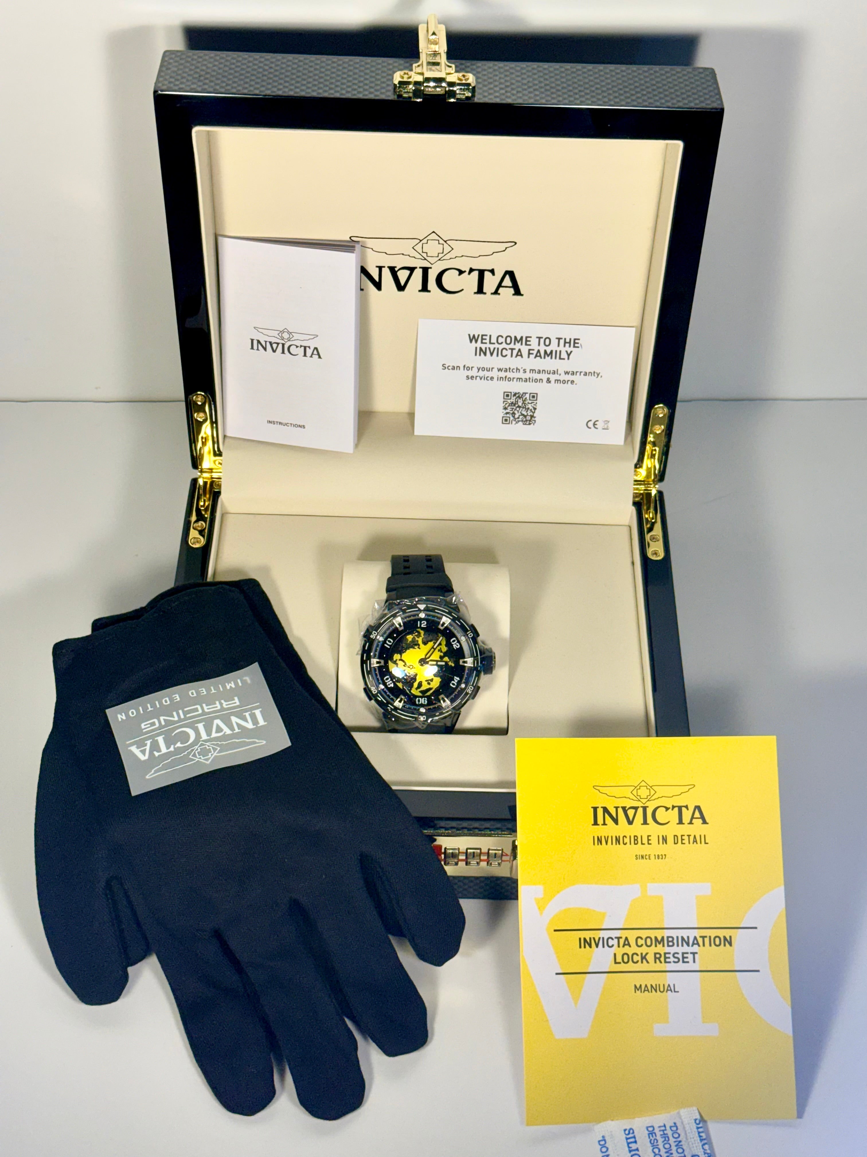 Invicta Objet D Art Aphelior Automatic Men's Watch - 40.2mm. Black with Interchangeable Strap (70115)