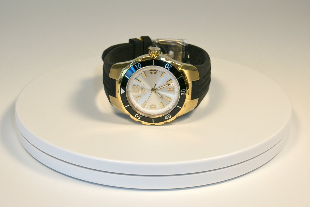 Invicta Ladies Angel  watch with a white face on a light gray background
