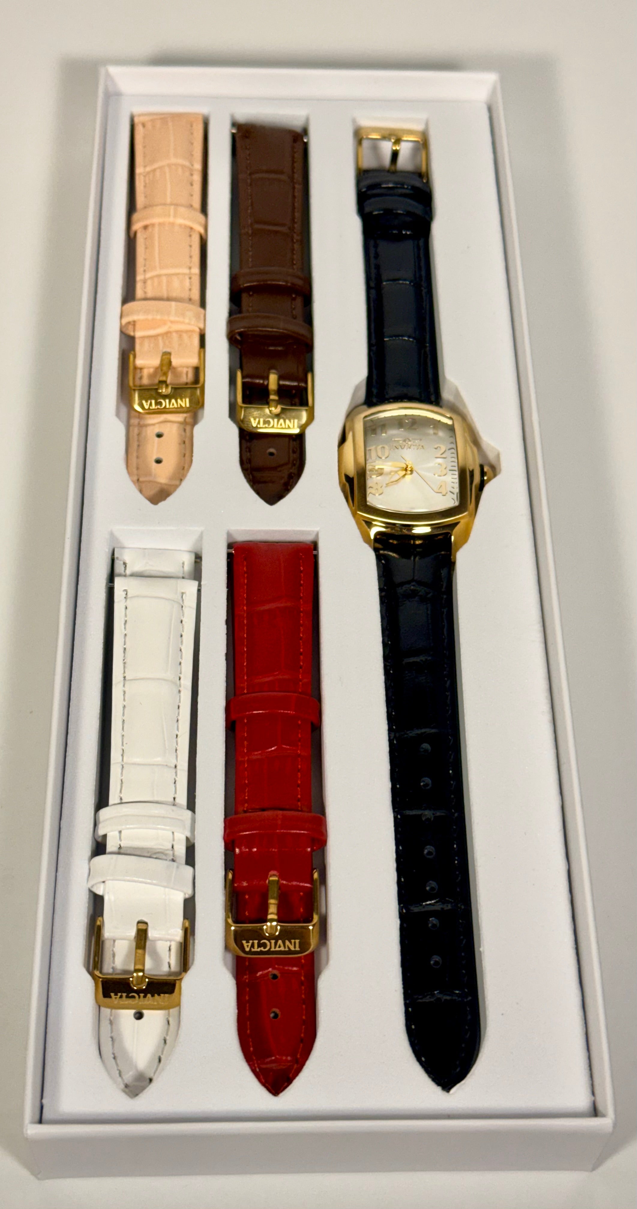 49816 Invicta Lupah Ladies Watch 29mm Silver Dial 5 band Interchangeable  box