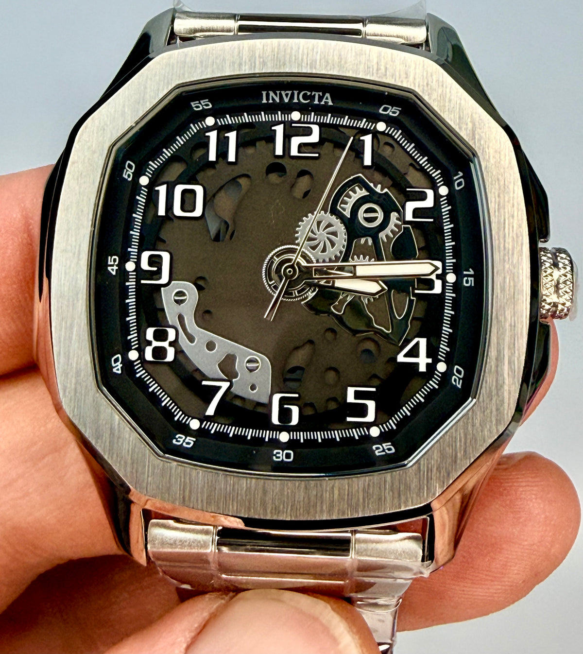 50604 Invicta S1 Rally Diablo Stainless Triple link Bracelet 46mm Watch 50m WR