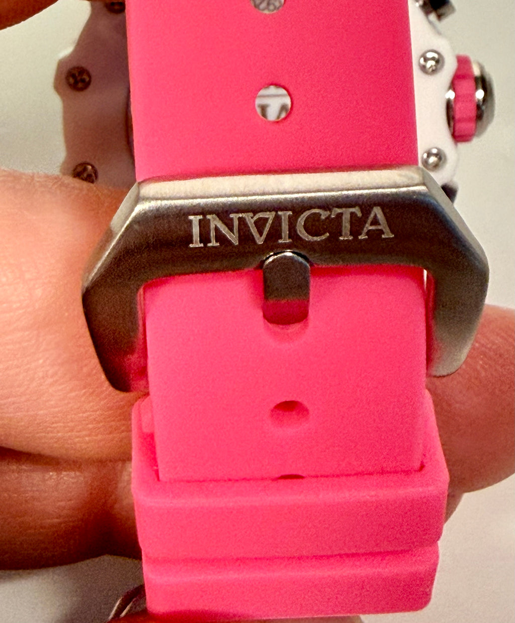 Invicta Racing Apexium Unisex Watch - 41mm, Pink (69620) clasp