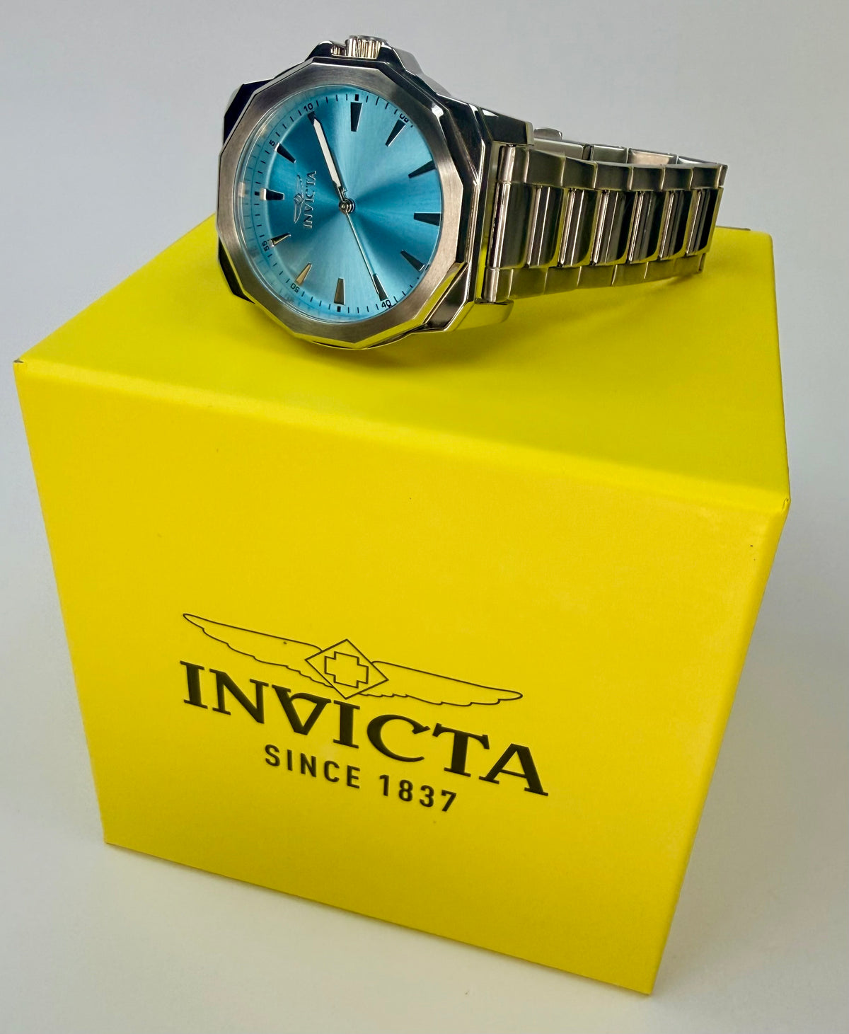 48912 Mens Speedway Dominus Steel Ice Blue Dial 42mm Stainless Steel Bracelet
