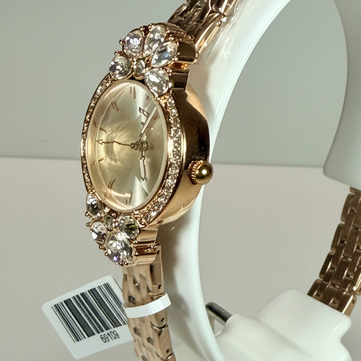 69109 Invicta Wildflower Womens 30mm Rose Gold Stainless Steel Watch 30M