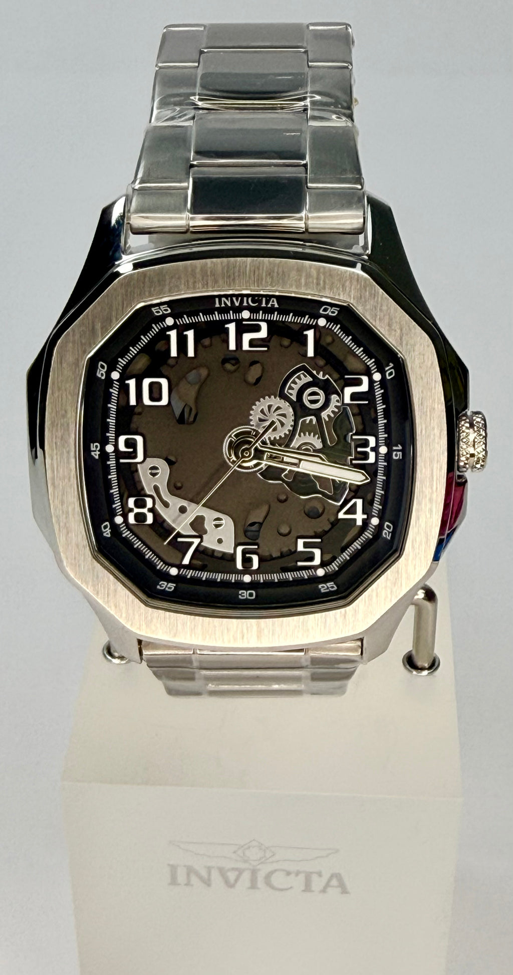 50604 Invicta S1 Rally Diablo Stainless Triple link Bracelet 46mm Watch 50m WR
