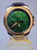 46847 Invicta Speedway Multifunction Mens 42mm Two Tone Green Dial Watch