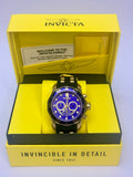 6983 Invicta 48mm Mens Pro Diver Chronograph Scuba Gold-Tone Blue Dial Watch