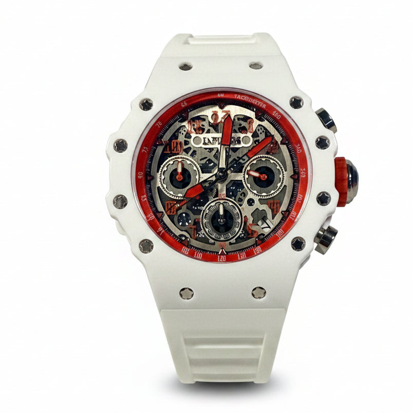 69781 Invicta Racing Lady UNISEX 40.5mm Silicone Chronograph 50m WR Watch