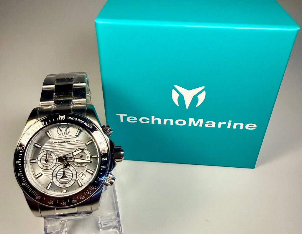 TechnoMarine Manta Ray Men's Watch - 42mm, Steel (ZG-TM-219000) with pacakagind