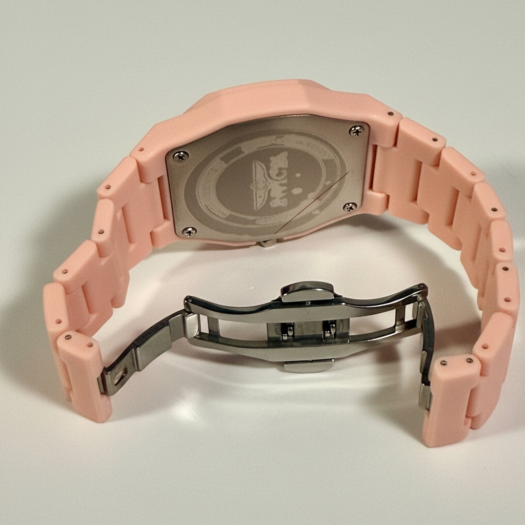 70389 Invicta Celestial Sintix Pink Lady Unisex 40mm White Face Watch