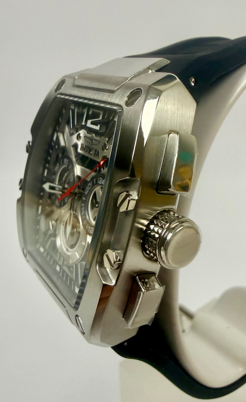 50673 Invicta Racing Sector Grid 43mm Men's Watch Chronograph Black Dial