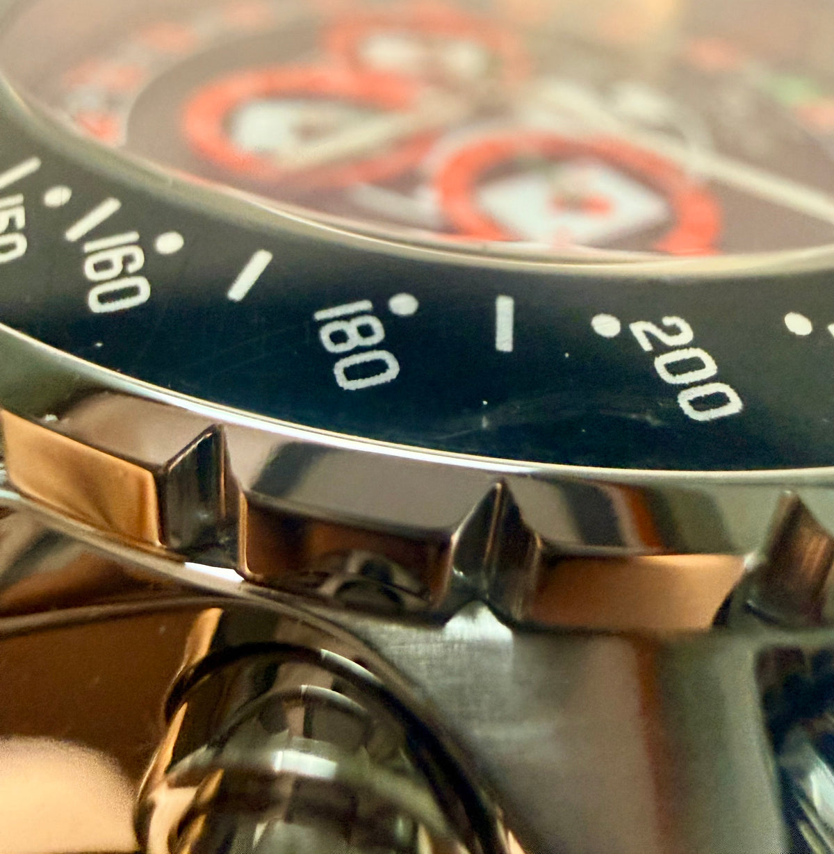 49850 Invicta Aviator Men 50mm Stainless Steel Black Roulette Dial Silicone Strap