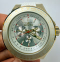 50101 Invicta Aviator Skyshock Men's Watch 50mm White Dial Stainless Steel Chronograph