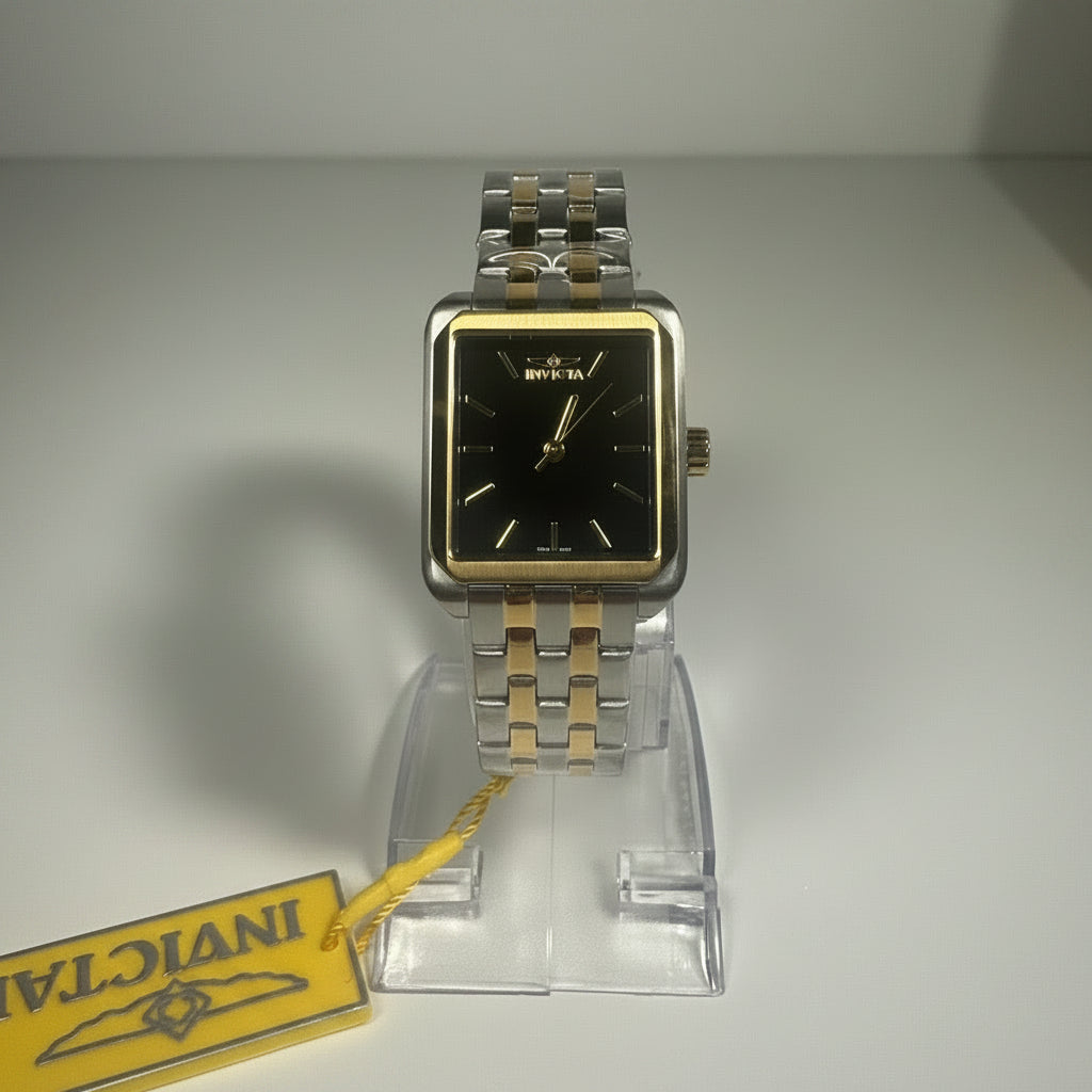 Invicta Ocean Voyage 49979 Two Tone Champagne Anchor Dial 26mm Ladies Quartz Watch front view