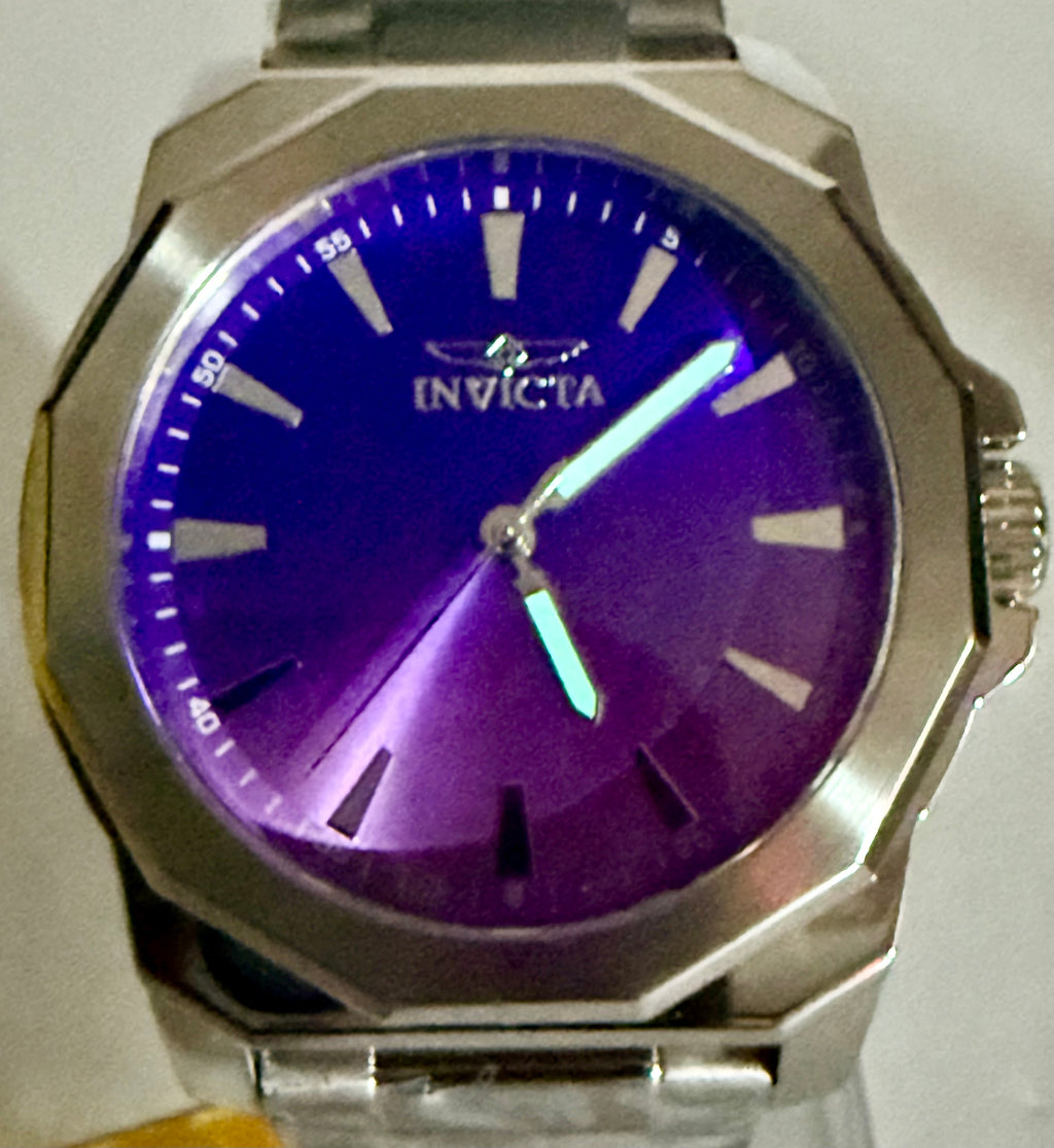50981 Invicta Men's Speedway Dominus 42mm Stainless Steel Iridescent Dial Watch glow