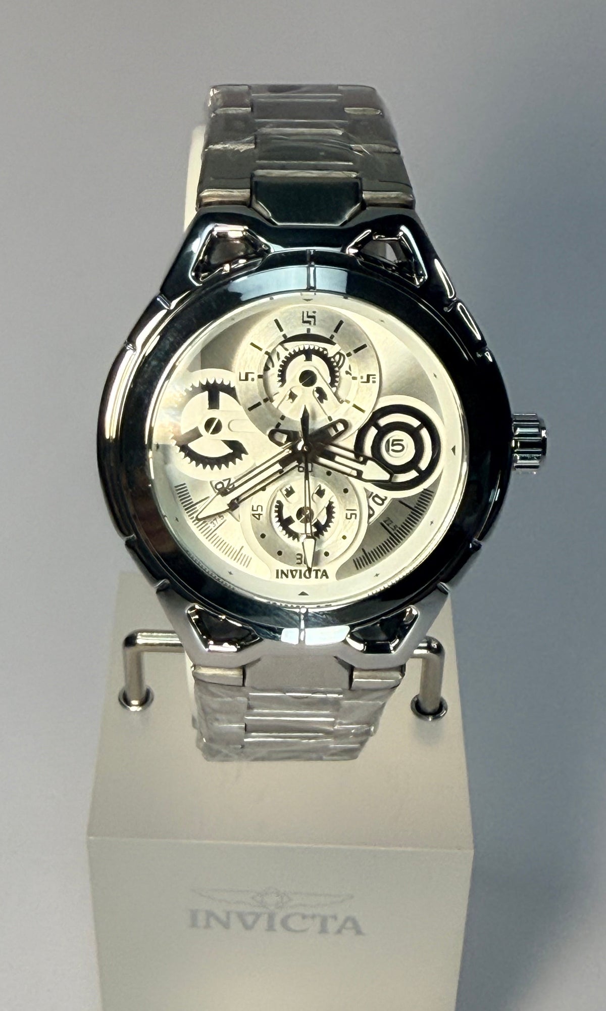 Invicta S1 Rally Syncor Men's Watch - 44mm, Silver (79011)