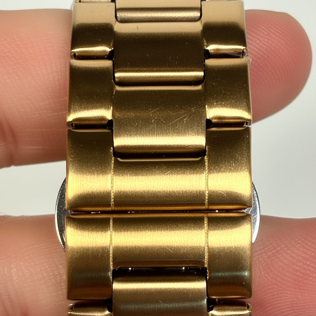 69033 Invicta Specialty Gold Tone Blue Dial 42mm Stainless Steel Mens Watch 30M band