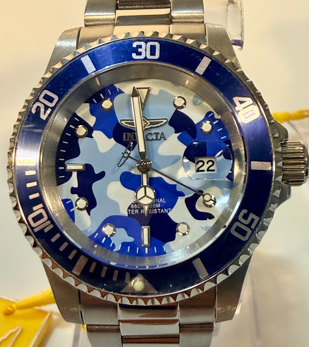 48567 48569 48570 Mens Pro Diver Camo Bundle CAMOFLAUGE 3 Watch Set 3 Dial Color close up 3
