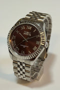 Invicta Specialty Windsor 43mmwatch with a brown dial on a white background