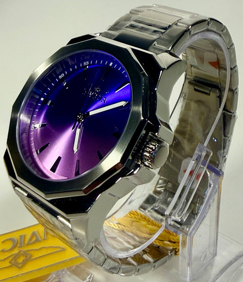 50981 Invicta Men's Speedway Dominus 42mm Stainless Steel Iridescent Dial Watch on pedestal