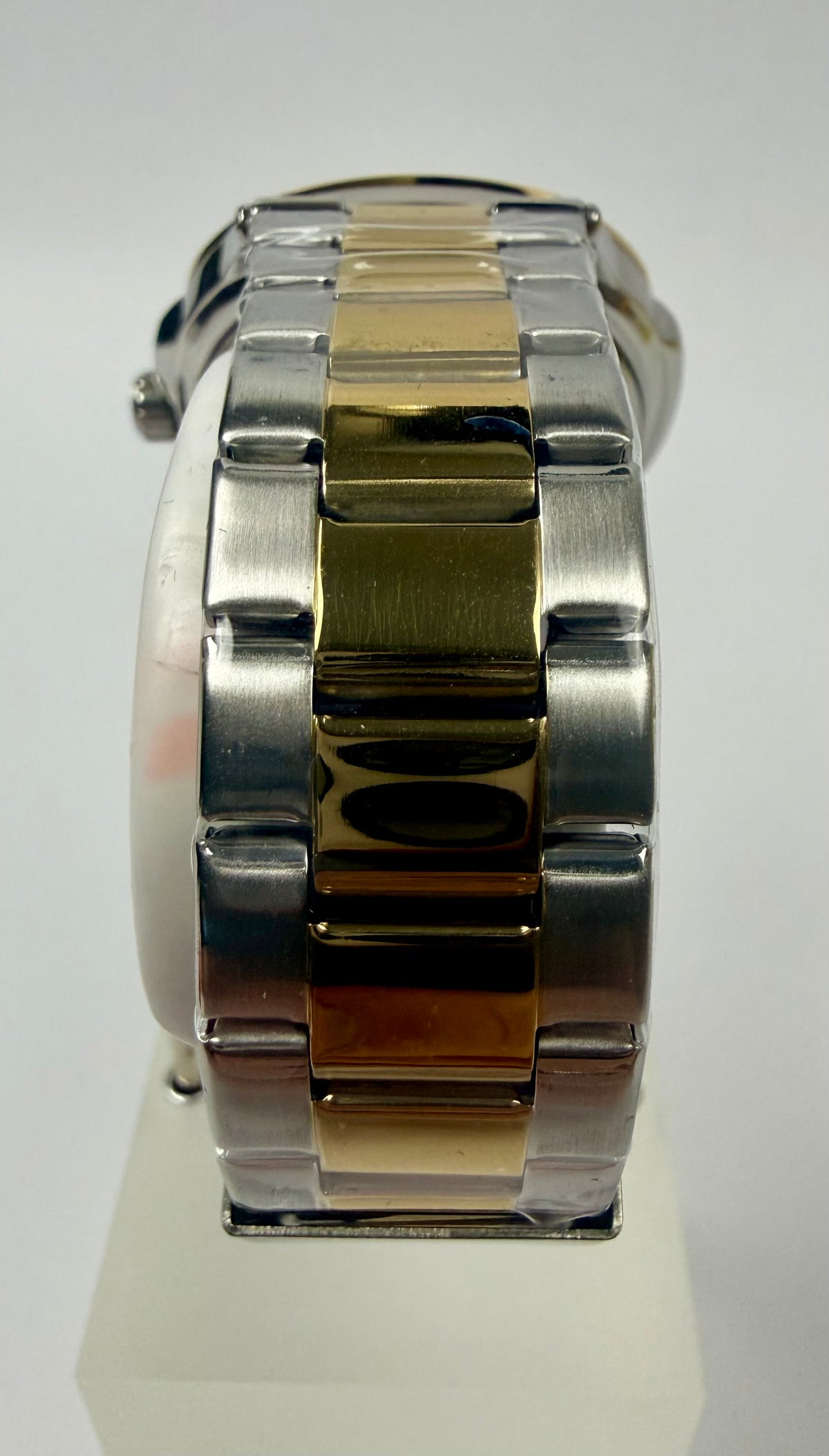 70002 Mens Watch 44mm Silver Gold Skeleton Dial Automatic In Special Case
