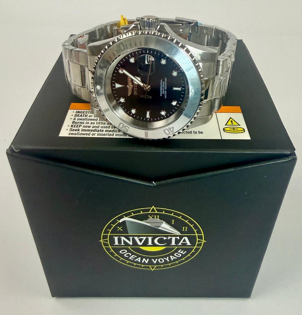 34022 Invicta Mens Pro Diver Coastpath Steel Strap 40mm case 200m WR