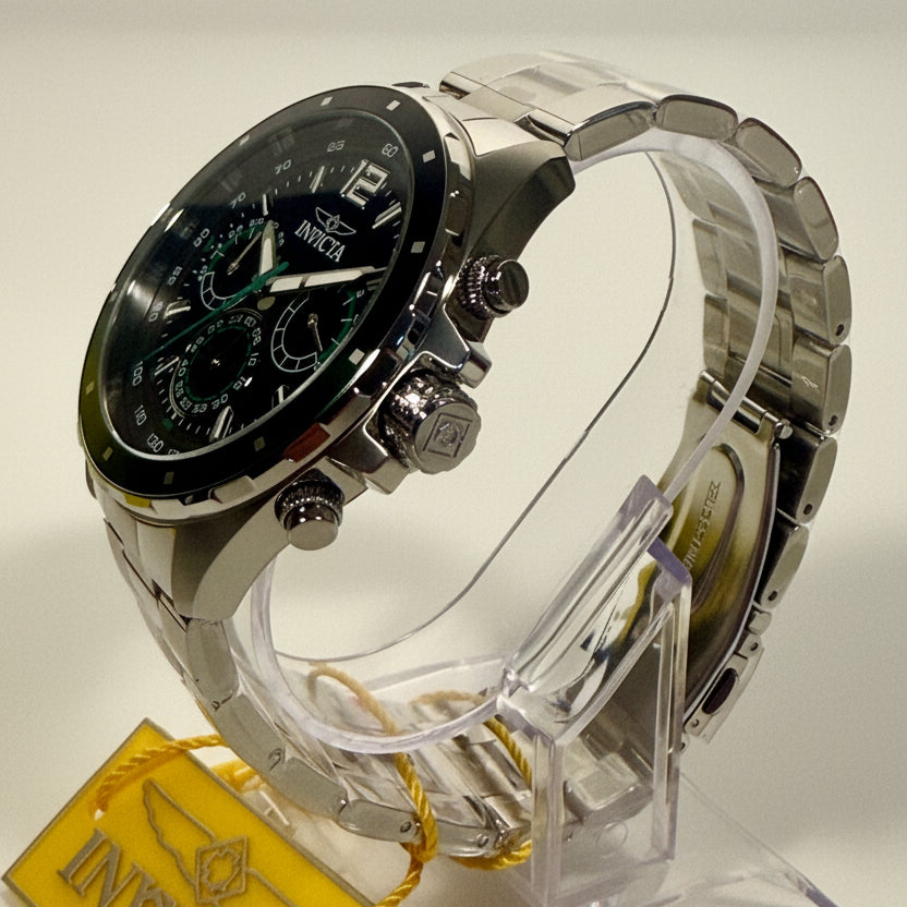 49363 Invicta Speedway Gearshift 44mm Stainless Steel Case Black Dial Mens Watch