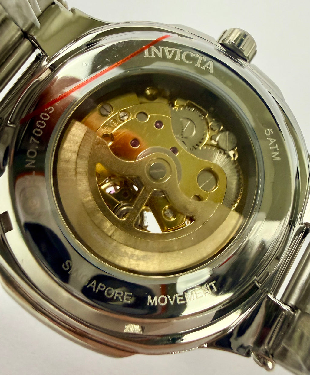 70003 Invicta Objet D Art Cadrivex Automatic Mens Skeleton Dial Watch 44mm