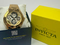 79012 Invicta S1 Rally Syncor 44mm Black Dial Stainless Steel Silicone Watch