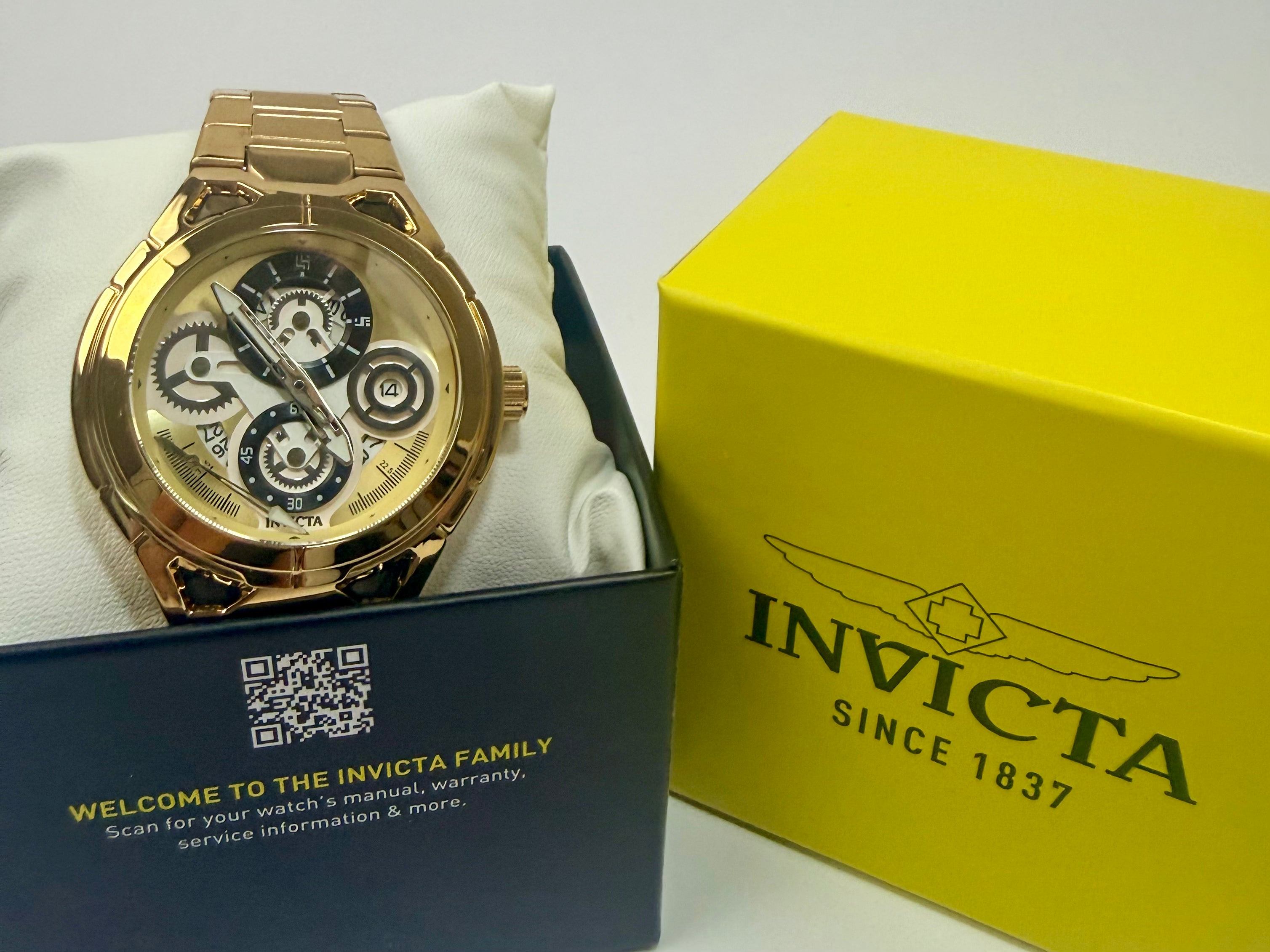 79012 Invicta S1 Rally Syncor 44mm Black Dial Stainless Steel Silicone Watch