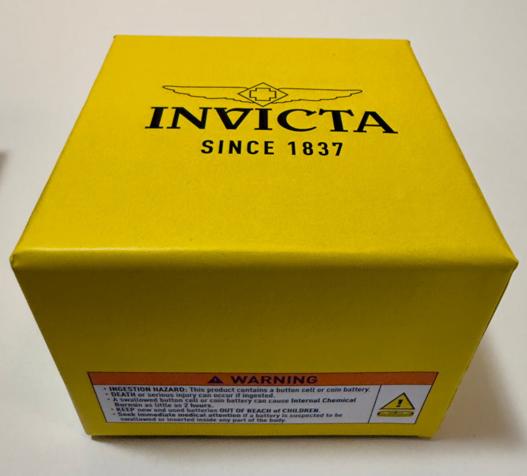 Invicta 70148 S1 Rally 48mm Black and Gold Chronograph Quartz Silicone Strap